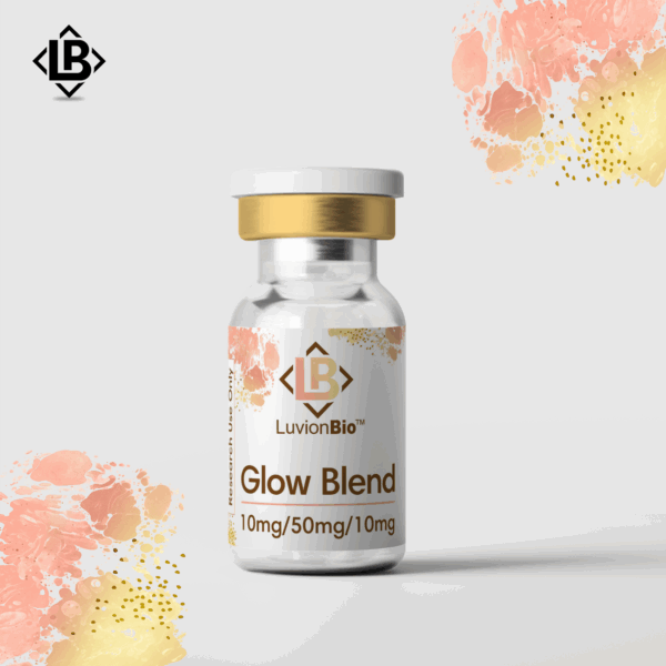 Glow Blend (BPC-157 + GHK-Cu + TB-500) Premium RUO Peptide From LuvionBio