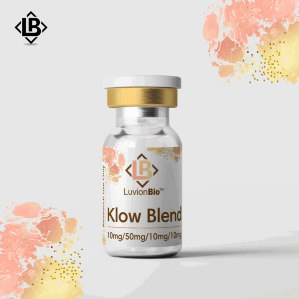 KLOW Peptide Blend – BPC-157, GHK-Cu, TB-500, KPV | Premium RUO | LuvionBio